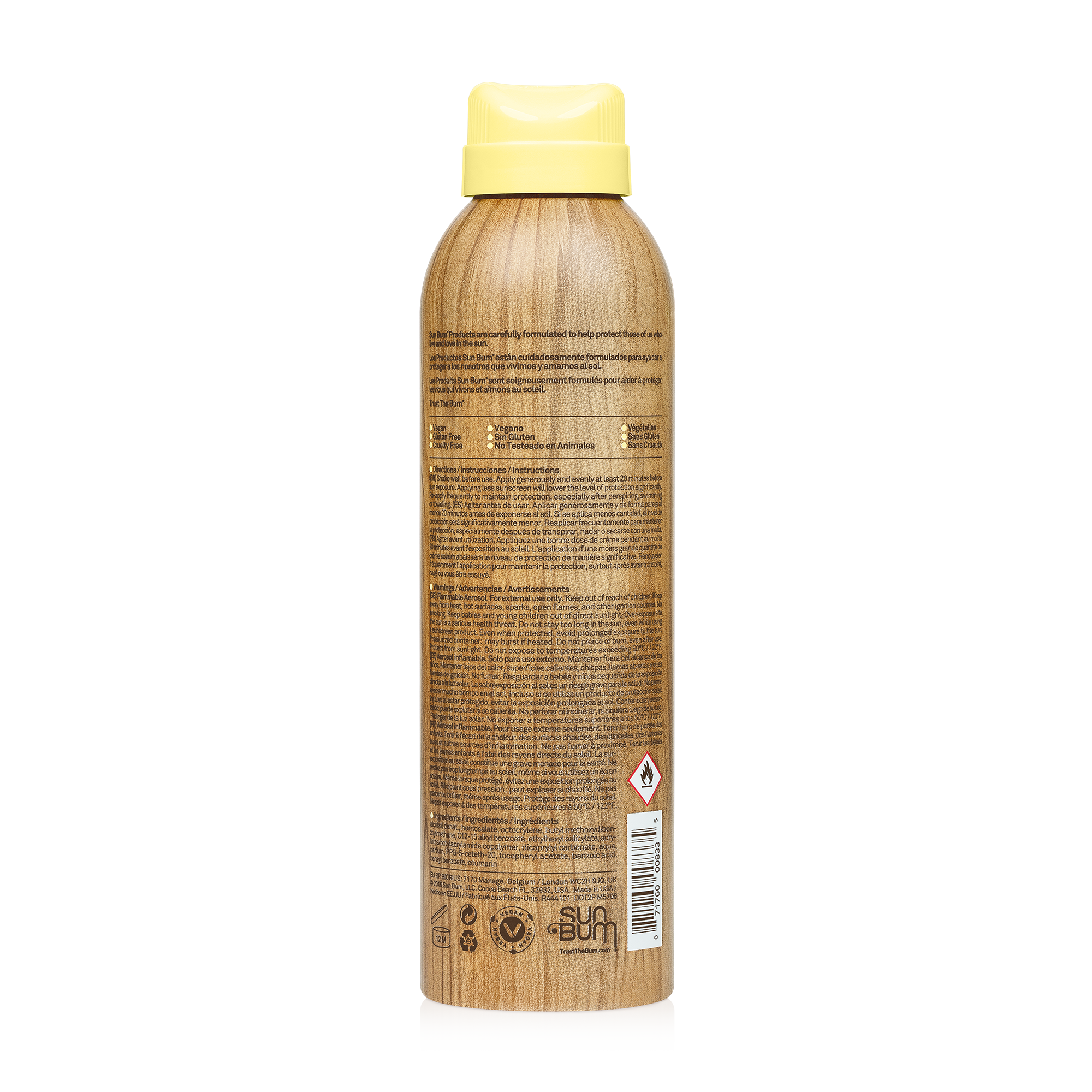 50 SPF תרסיס הגנה SUNBUM